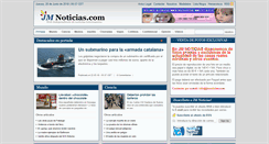 Desktop Screenshot of jmnoticias.com