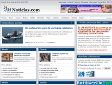 Tablet Screenshot of jmnoticias.com